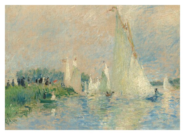 Tablou - Auguste Renoir, Regatta at Argenteuil, reproducere (70x50 cm)