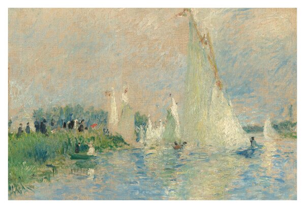 Tablou - Auguste Renoir, Regatta at Argenteuil, reproducere (90x60 cm)
