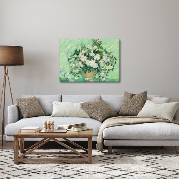 Tablou - Vincent van Gogh, Roses, reproducere (70x50 cm)