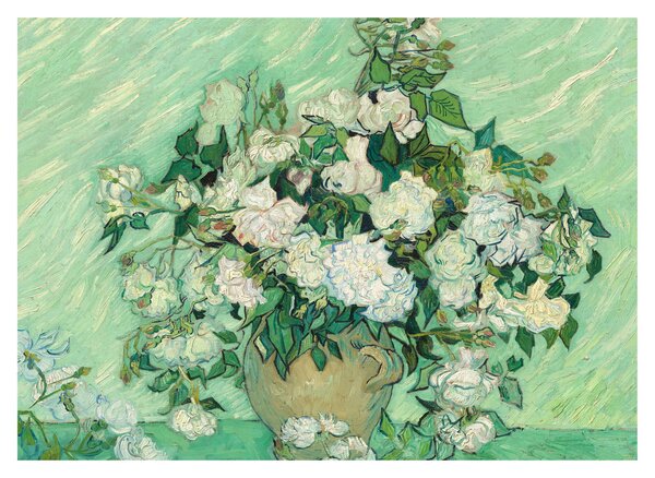 Tablou - Vincent van Gogh, Roses, reproducere (70x50 cm)
