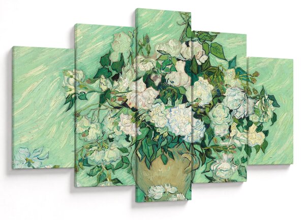 Tablou - Vincent van Gogh, Roses, reproducere (150x105 cm)