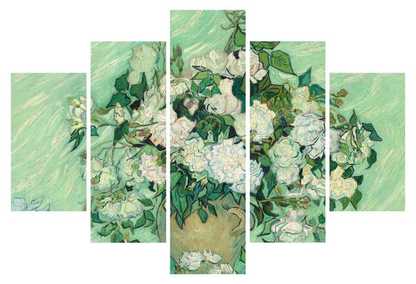 Tablou - Vincent van Gogh, Roses, reproducere (150x105 cm)