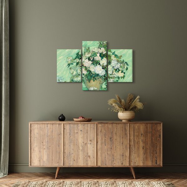 Tablou - Vincent van Gogh, Roses, reproducere (90x60 cm)