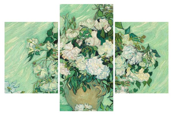 Tablou - Vincent van Gogh, Roses, reproducere (90x60 cm)