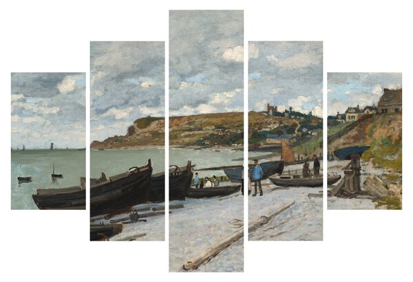 Tablou - Claude Monet, Sainte Adresse, reproducere (150x105 cm)