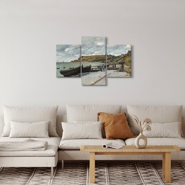 Tablou - Claude Monet, Sainte Adresse, reproducere (90x60 cm)