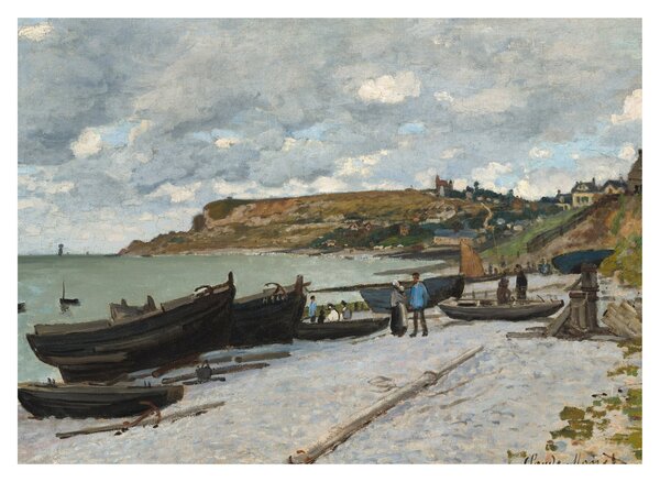 Tablou - Claude Monet, Sainte Adresse, reproducere (70x50 cm)