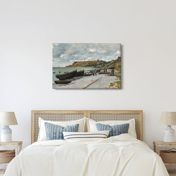 Tablou - Claude Monet, Sainte Adresse, reproducere (90x60 cm)