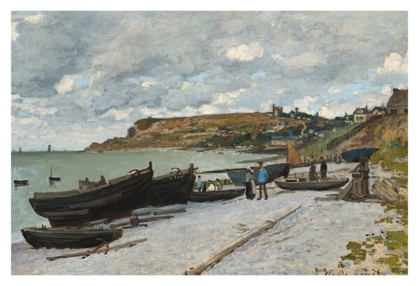 Tablou - Claude Monet, Sainte Adresse, reproducere (90x60 cm)