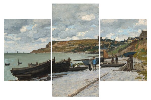 Tablou - Claude Monet, Sainte Adresse, reproducere (90x60 cm)