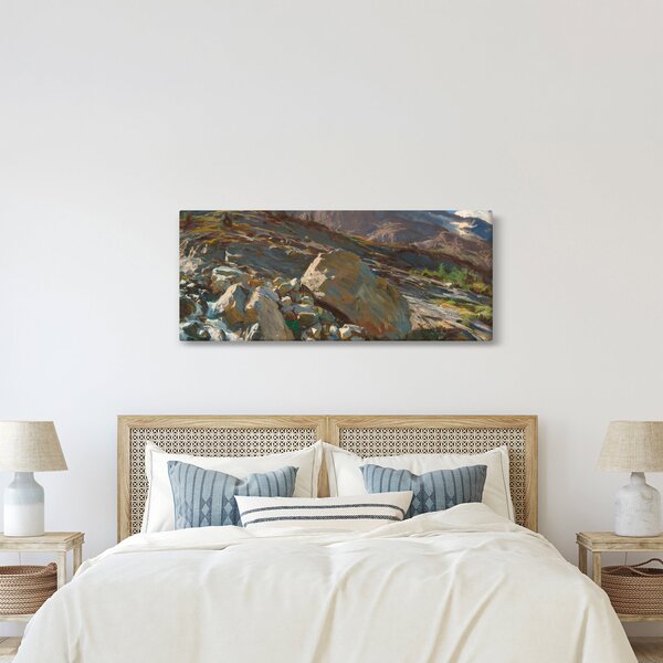 Tablou - John Singer Sargent, Simplon Pass, reproducere (120x50 cm)