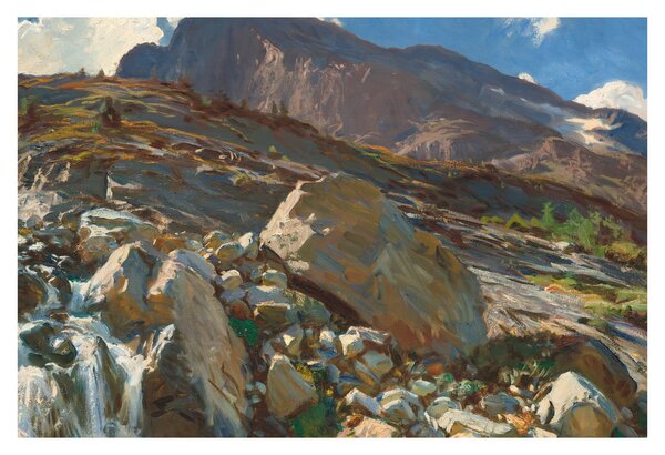 Tablou - John Singer Sargent, Simplon Pass, reproducere (90x60 cm)