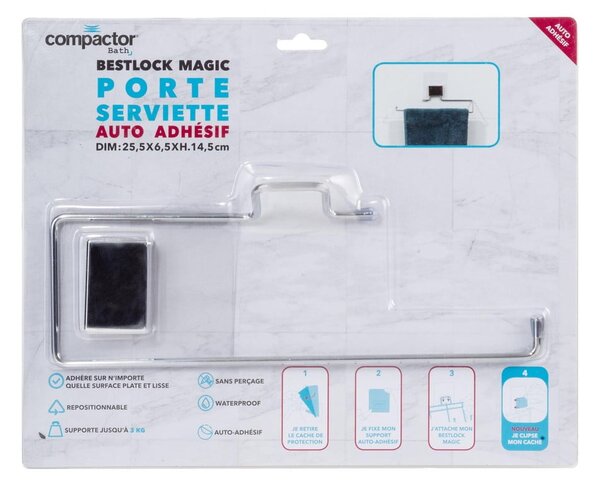 Suport de baie pentru prosoape Compactor Towel