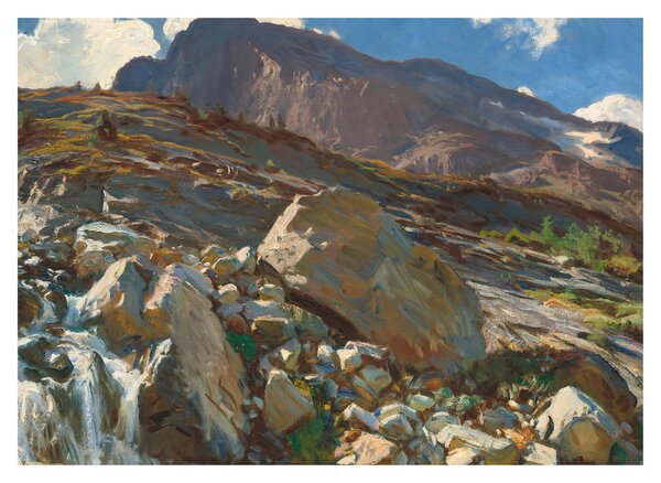 Tablou - John Singer Sargent, Simplon Pass, reproducere (70x50 cm)