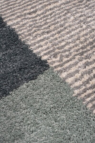 Covor Pufos, Model Belgian 62611-962, Colectia Sydney, Multicolor 120 x 170