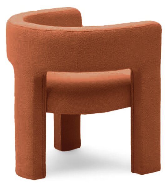 Fotoliu design portocaliu ALPAH B