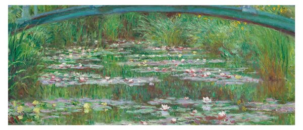Tablou - Claude Monet, The Japanese Footbridge, reproducere (120x50 cm)