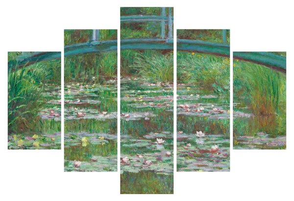 Tablou - Claude Monet, The Japanese Footbridge, reproducere (150x105 cm)