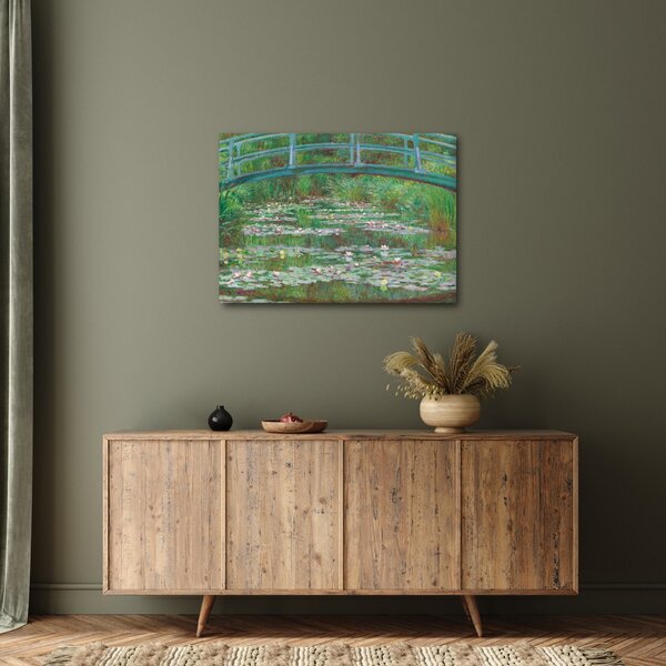 Tablou - Claude Monet, The Japanese Footbridge, reproducere (70x50 cm)