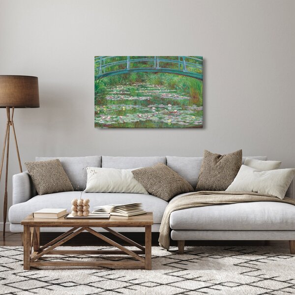 Tablou - Claude Monet, The Japanese Footbridge, reproducere (90x60 cm)