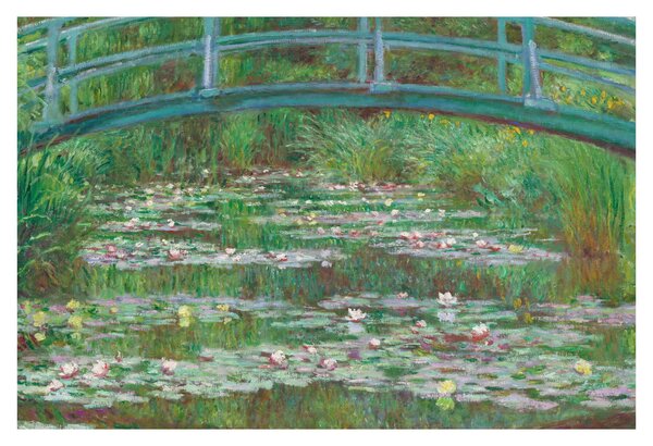 Tablou - Claude Monet, The Japanese Footbridge, reproducere (90x60 cm)