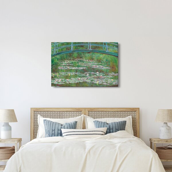 Tablou - Claude Monet, The Japanese Footbridge, reproducere (90x60 cm)
