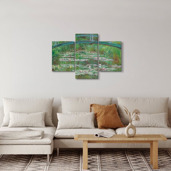 Tablou - Claude Monet, The Japanese Footbridge, reproducere (90x60 cm)