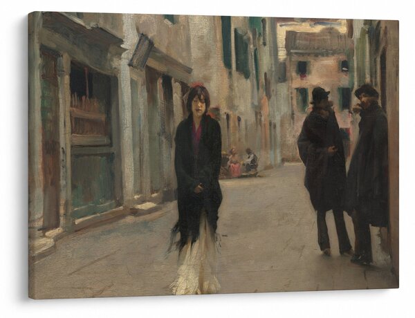 Tablou - John Singer Sargent, Street in Venice, reproducere (70x50 cm)