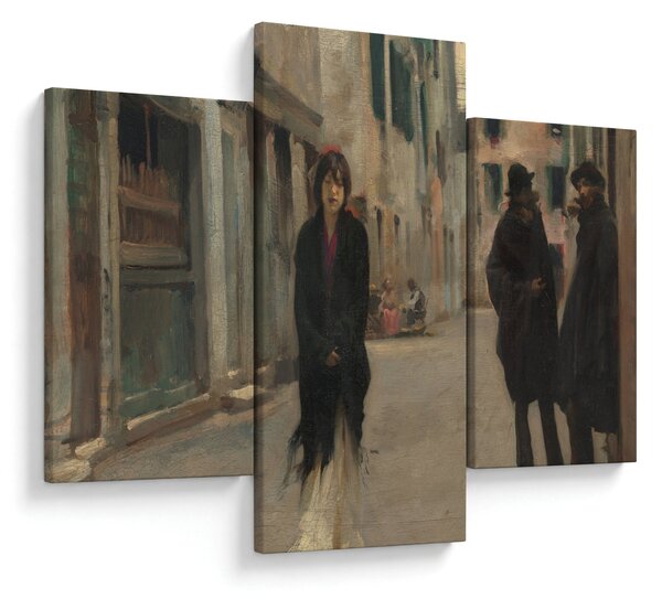 Tablou - John Singer Sargent, Street in Venice, reproducere (90x60 cm)