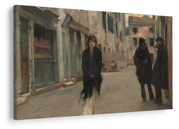 Tablou - John Singer Sargent, Street in Venice, reproducere (90x60 cm)