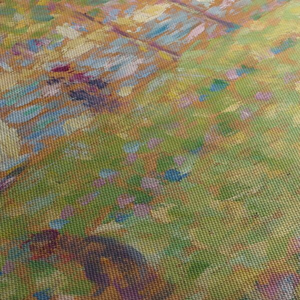 Tablou - Georges Seurat, Study for "La Grande Jatte", reproducere (cu ceas) (90x30 cm)