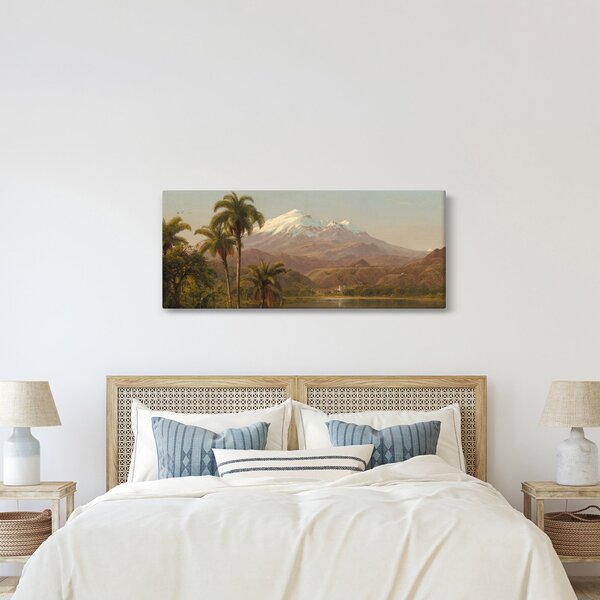 Tablou - Frederic Edwin Church, Tamaca Palms, reproducere (120x50 cm)