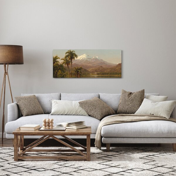Tablou - Frederic Edwin Church, Tamaca Palms, reproducere (120x50 cm)