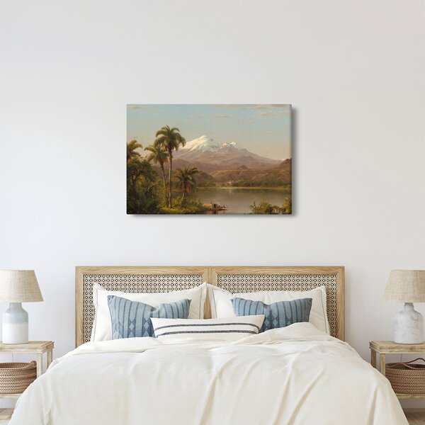 Tablou - Frederic Edwin Church, Tamaca Palms, reproducere (90x60 cm)