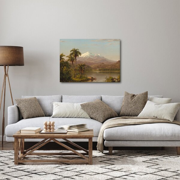 Tablou - Frederic Edwin Church, Tamaca Palms, reproducere (70x50 cm)