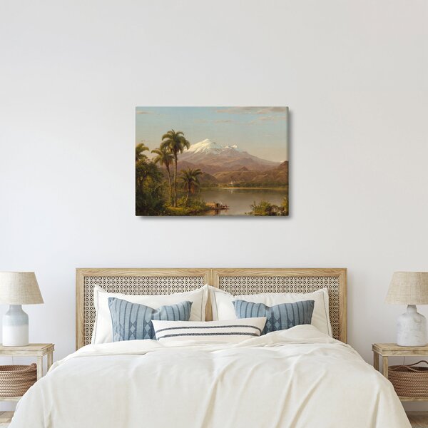 Tablou - Frederic Edwin Church, Tamaca Palms, reproducere (70x50 cm)