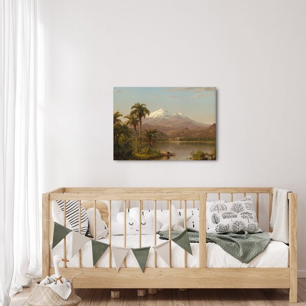 Tablou - Frederic Edwin Church, Tamaca Palms, reproducere (70x50 cm)