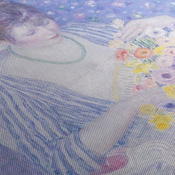 Tablou - Frederick Carl Frieseke, The Basket of Flowers, reproducere (90x60 cm)