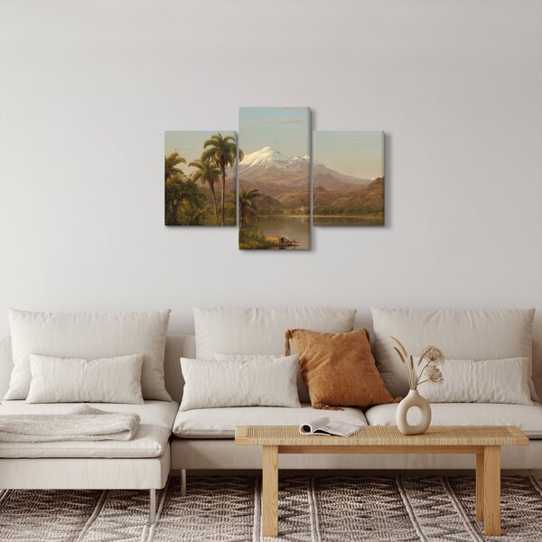 Tablou - Frederic Edwin Church, Tamaca Palms, reproducere (90x60 cm)