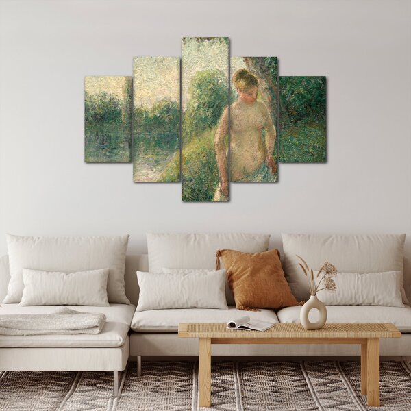 Tablou - Camille Pissarro, The Bather, reproducere (150x105 cm)