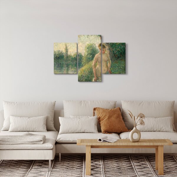 Tablou - Camille Pissarro, The Bather, reproducere (90x60 cm)