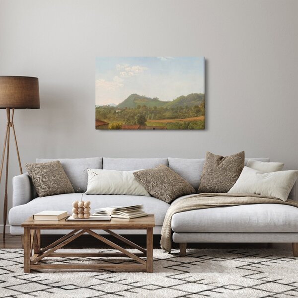 Tablou - Simon Denis, View Near Naples, reproducere (90x60 cm)