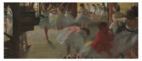 Tablou - Edgar Degas, The Dance Class, reproducere (120x50 cm)