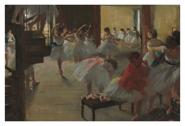 Tablou - Edgar Degas, The Dance Class, reproducere (90x60 cm)