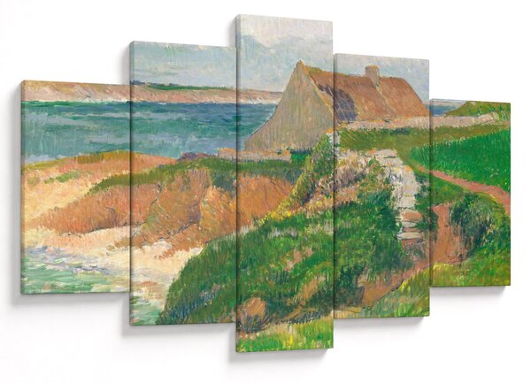 Tablou - Henri Moret, The Island of Raguenez, Brittany, reproducere (150x105 cm)
