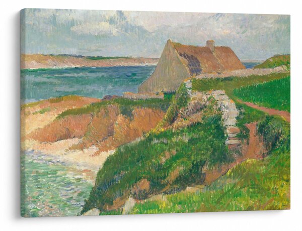 Tablou - Henri Moret, The Island of Raguenez, Brittany, reproducere (70x50 cm)