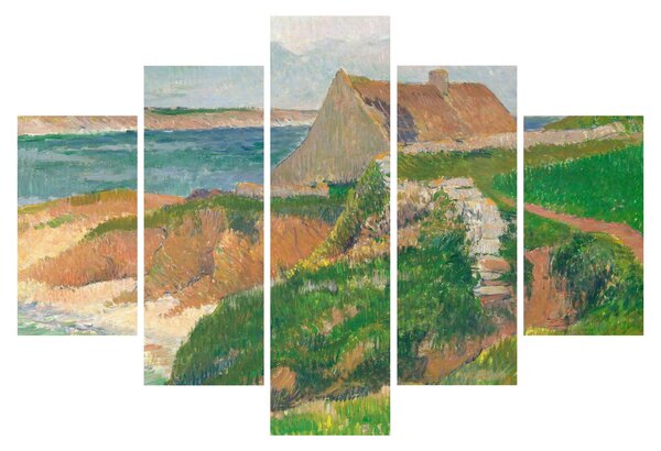 Tablou - Henri Moret, The Island of Raguenez, Brittany, reproducere (150x105 cm)