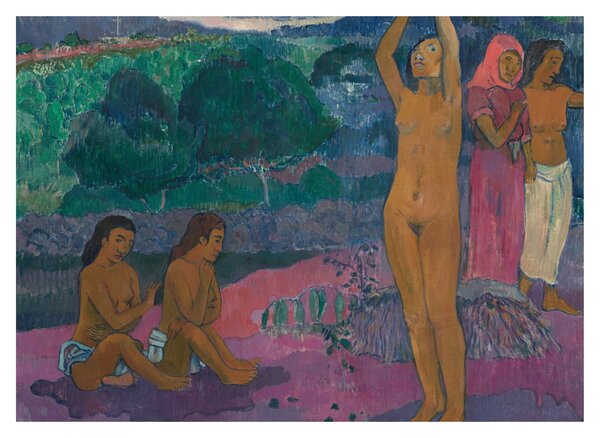 Tablou - Paul Gauguin, The Invocation, reproducere (70x50 cm)