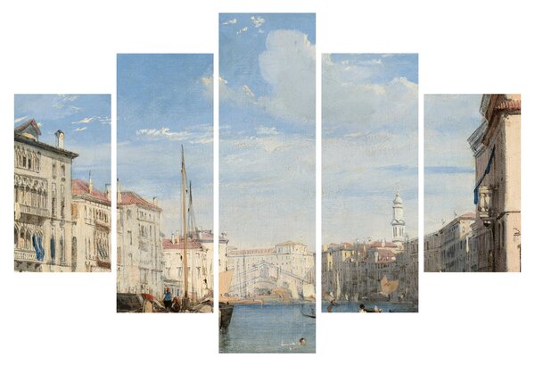 Tablou - Richard Parkes Bonington, The Grand Canal, reproducere (150x105 cm)