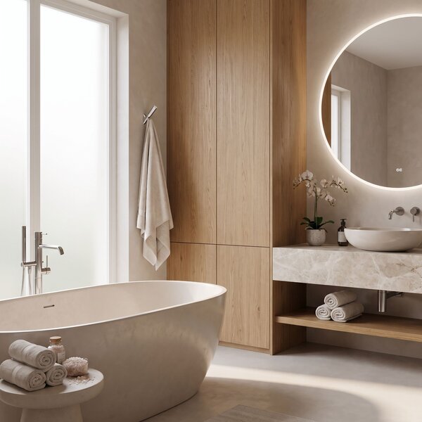 Cuier de baie WILL Chrome